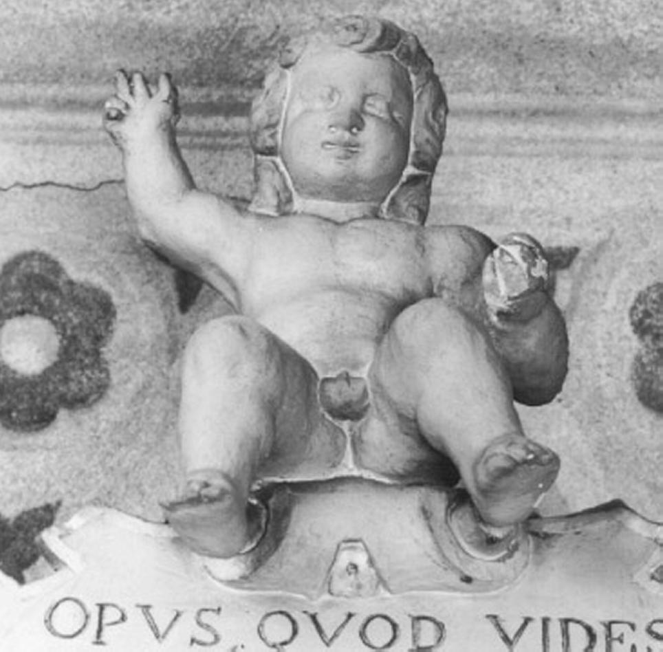 putto (statua) - ambito veneto (sec. XVII)
