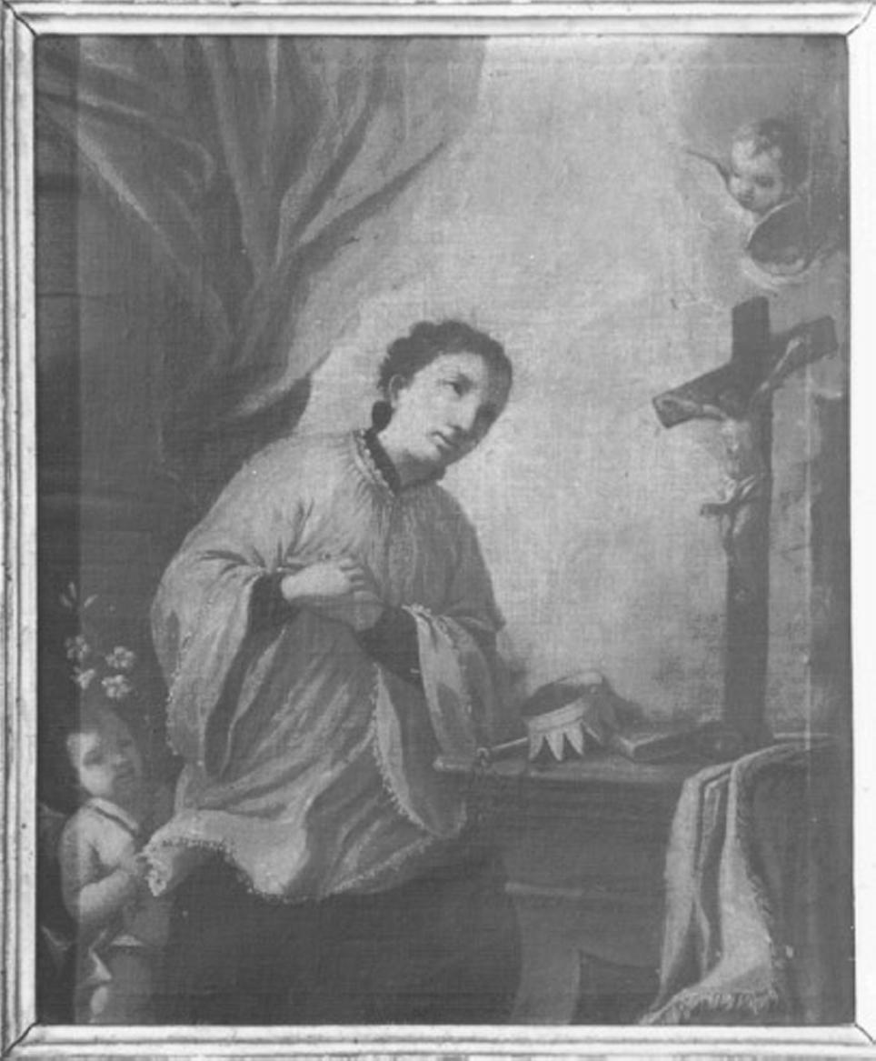 San Luigi Gonzaga (dipinto) di De Pieri Giovanni Antonio detto Zoppo Vicentino (maniera) (seconda metà sec. XVIII)