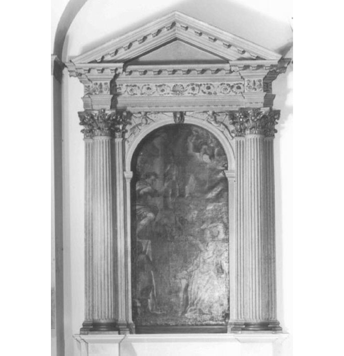 altare di Albanese Giovanni Battista (attribuito) (sec. XVI)