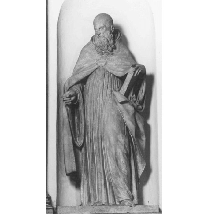 San Benedetto (statua) di Allio Matteo (attribuito) (metà sec. XVII)