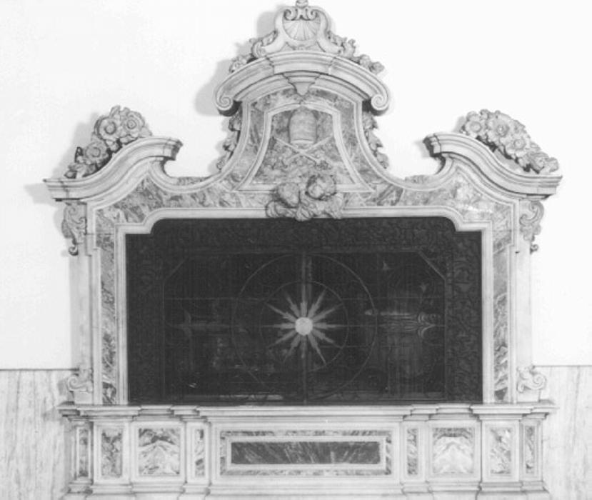 mostra di finestra di Cavaliere Pietro (attribuito) (sec. XVIII)