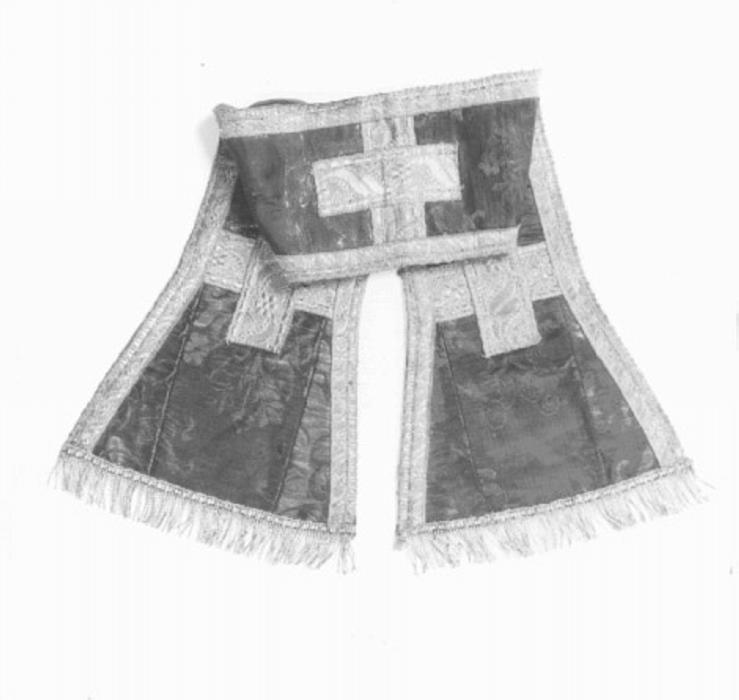 manipolo - manifattura italiana (secc. XVII/ XVIII)