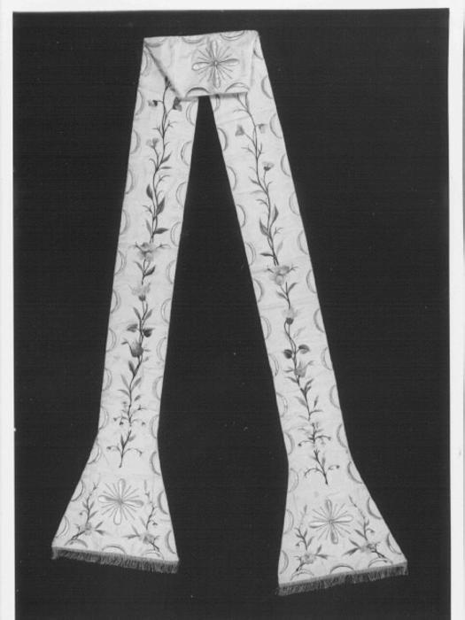 stola - manifattura italiana (sec. XIX)