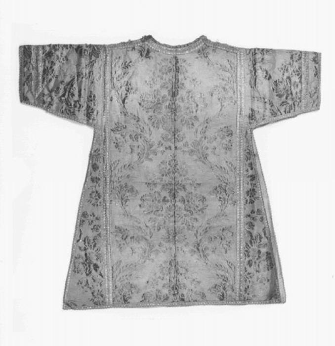 dalmatica - manifattura italiana (sec. XIX)