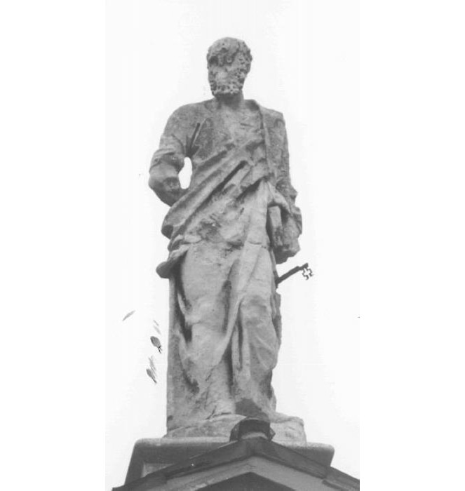 San Pietro (statua) di Mariani Camillo (attribuito) (sec. XVI)