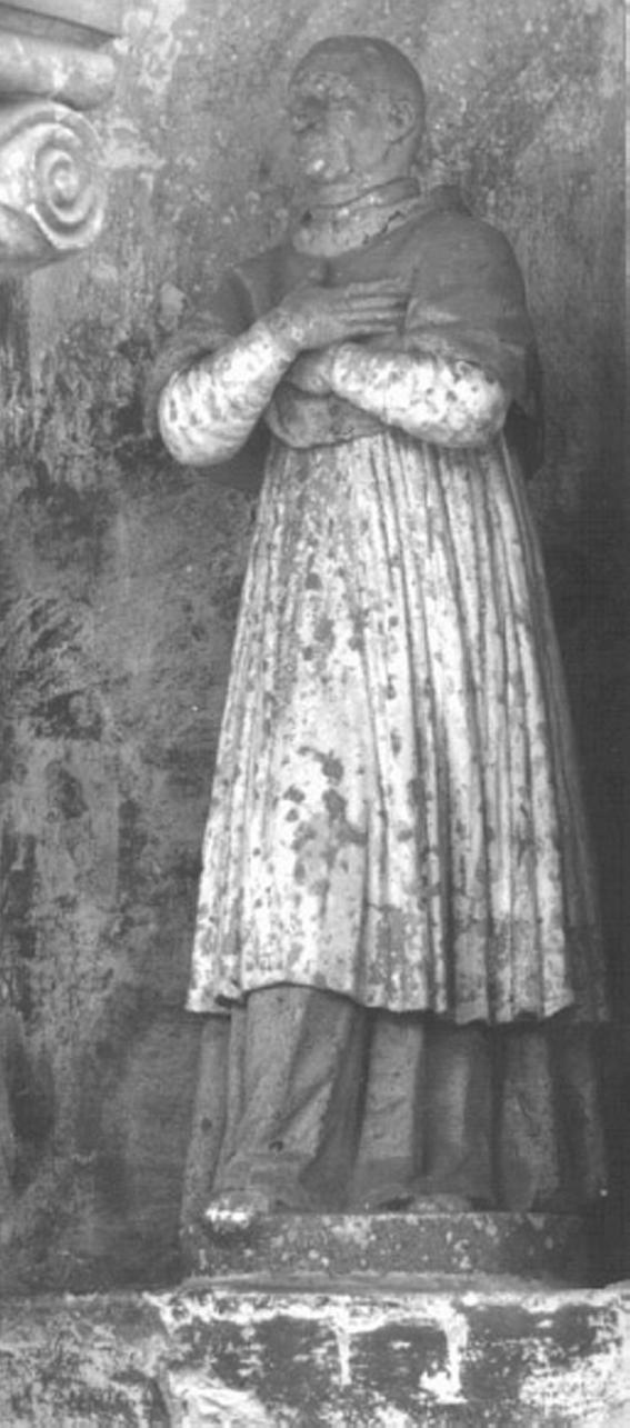 San Carlo Borromeo (statua) - ambito veneto (sec. XVIII)