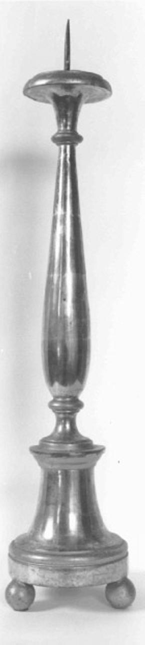 candeliere d'altare - ambito veneto (secc. XIX/ XX)