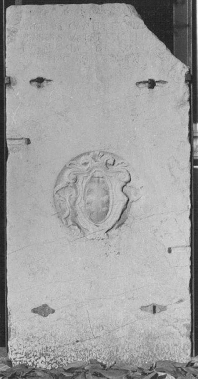 lapide tombale - ambito vicentino (sec. XVI)