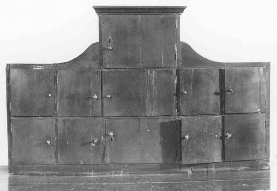 alzata di mobile - ambito vicentino (sec. XIX)