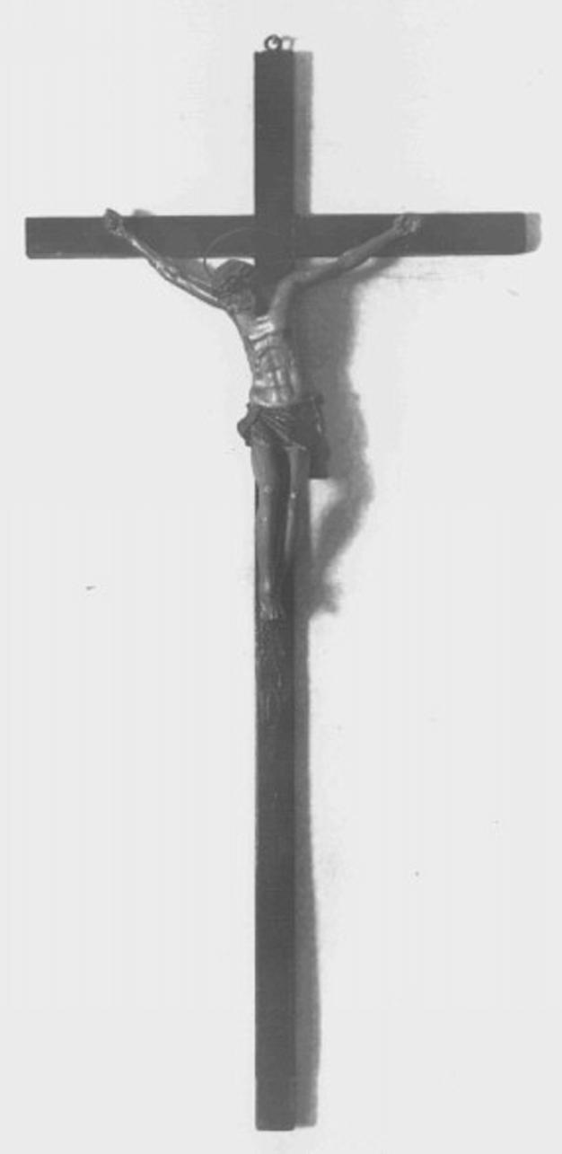 croce da parete - ambito vicentino (sec. XVIII)