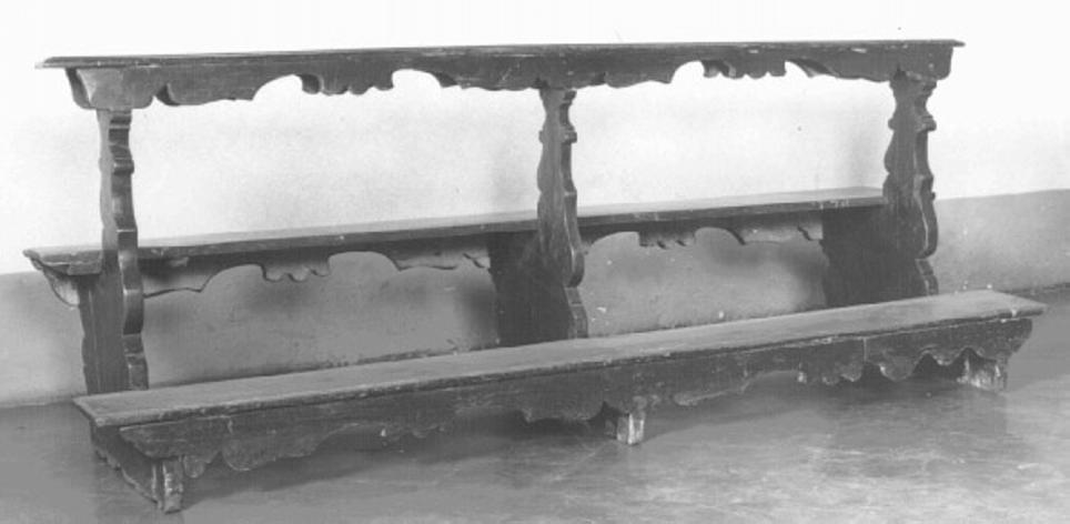 banco da chiesa - ambito vicentino (sec. XVIII)