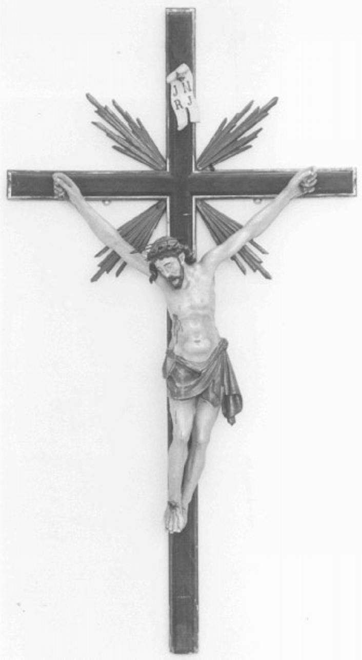 croce da parete - ambito veneto (prima metà sec. XIX)