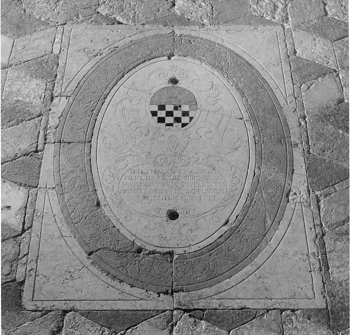 lapide tombale - ambito veronese (sec. XVI)