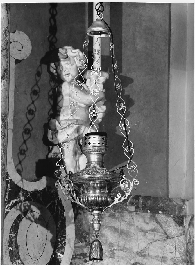 lampada pensile - ambito veneto (sec. XIX)