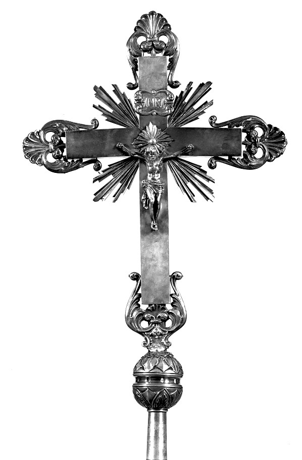 croce processionale - ambito veneto (sec. XIX)
