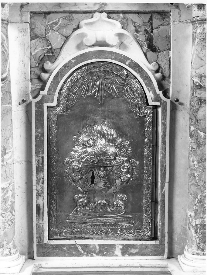 sportello di tabernacolo - ambito veronese (prima metà sec. XX)