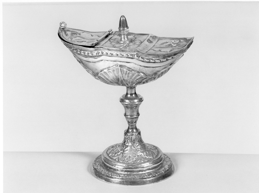 navicella portaincenso - ambito veneto (seconda metà sec. XVIII)