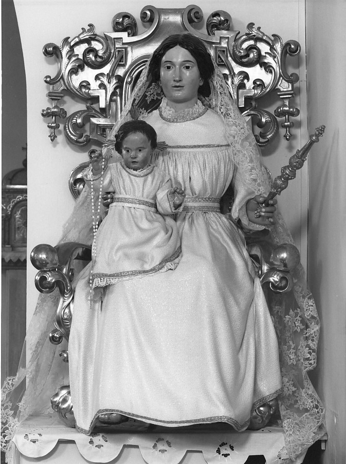 Madonna con Bambino (scultura) - ambito veronese (sec. XVIII)