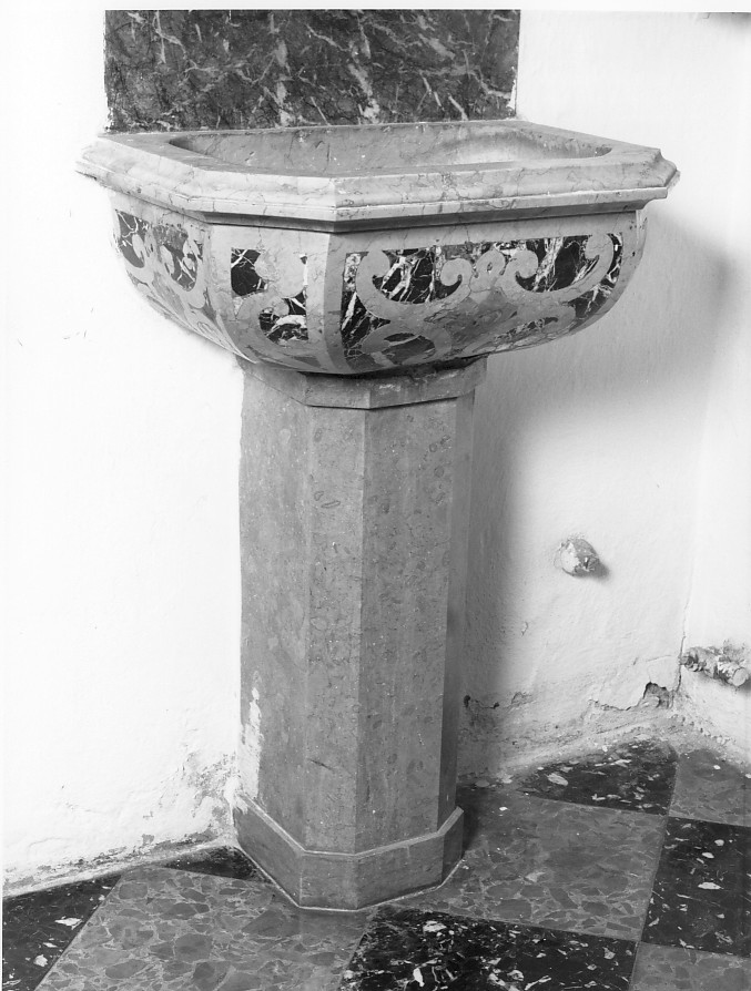 lavabo da sacrestia - ambito veronese (secc. XIX/ XX)