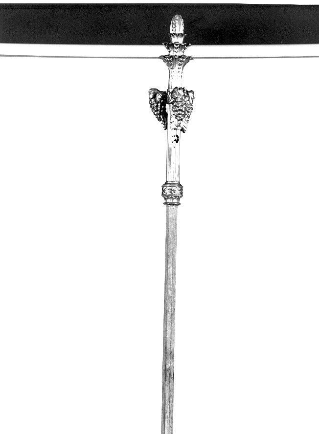 asta di baldacchino processionale - ambito veneto (sec. XIX)