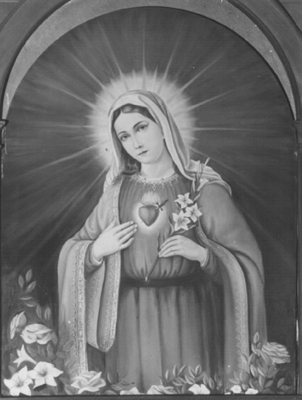 Madonna Addolorata (dipinto) - ambito vicentino (prima metà sec. XX)