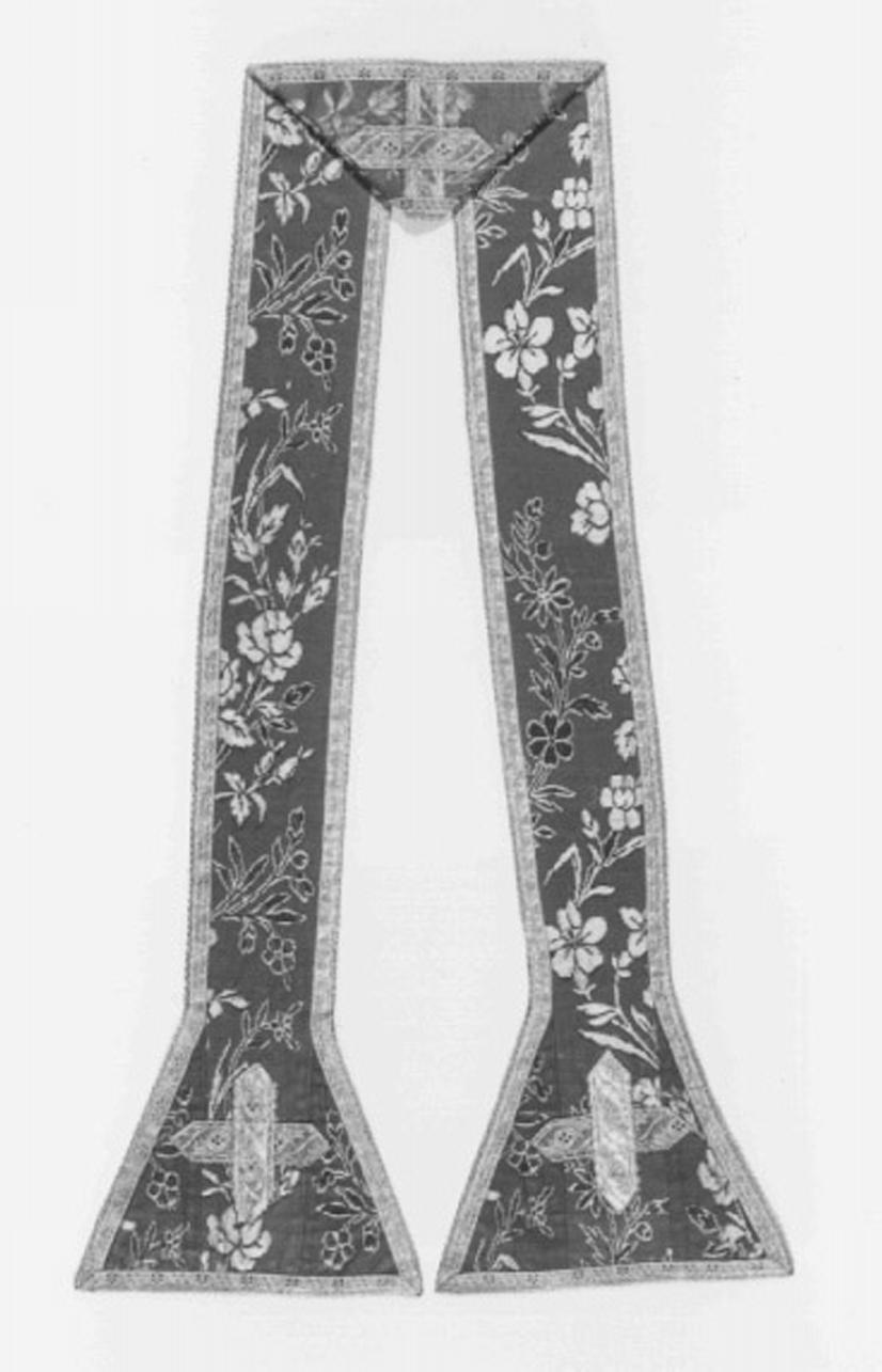 stola - ambito vicentino (primo quarto sec. XX)