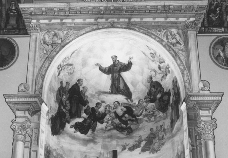 San Francesco d'Assisi (dipinto) di Pitacco Rocco (sec. XIX)