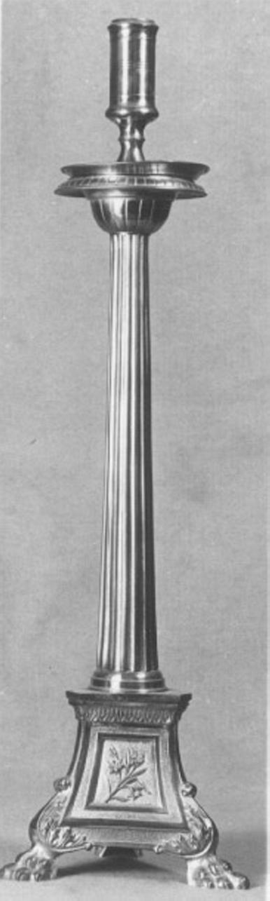 candeliere d'altare - ambito veneto (sec. XX)