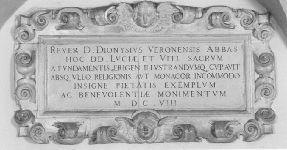 lapide - ambito veneto (sec. XVII)