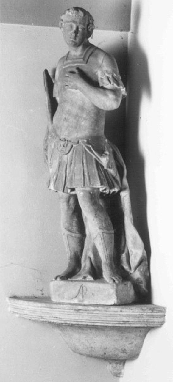 San Lorenzo (statua) di Peracca Andrea (attribuito) (sec. XVII)