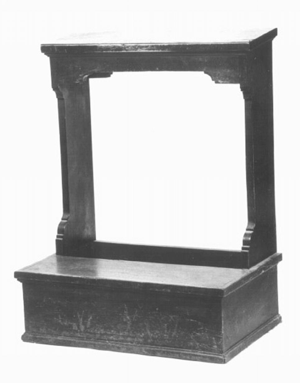 inginocchiatoio - ambito vicentino (sec. XX)