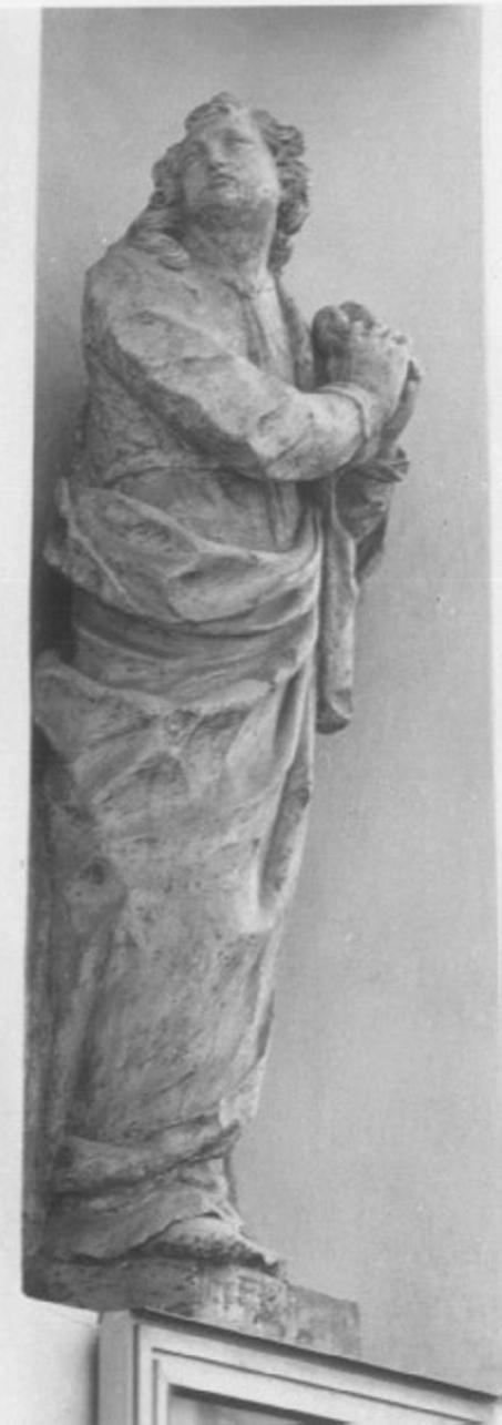 Santo (statua) di Marinali Orazio (cerchia) (sec. XVII)