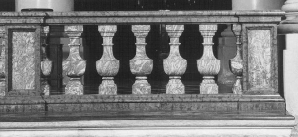 balaustrata - ambito vicentino (sec. XX)