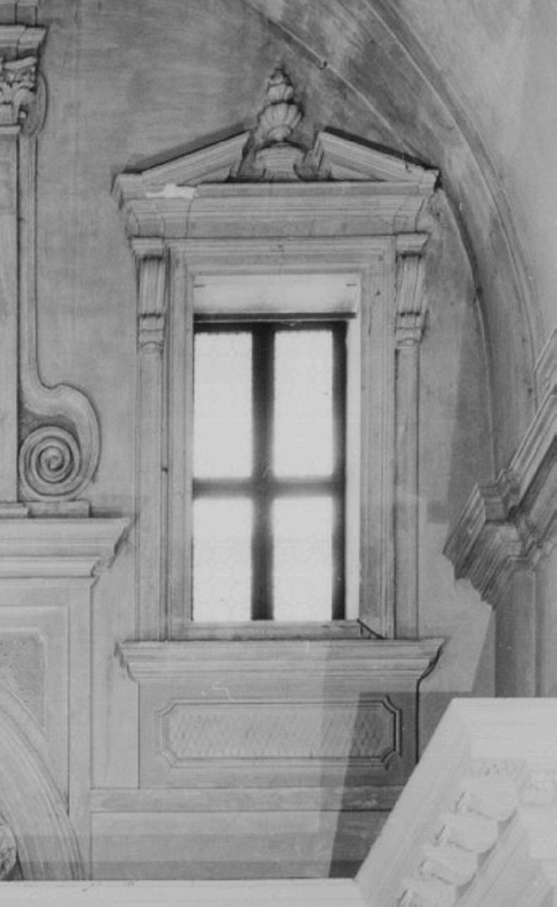 mostra di finestra di Frigimelica Girolamo (sec. XVIII)