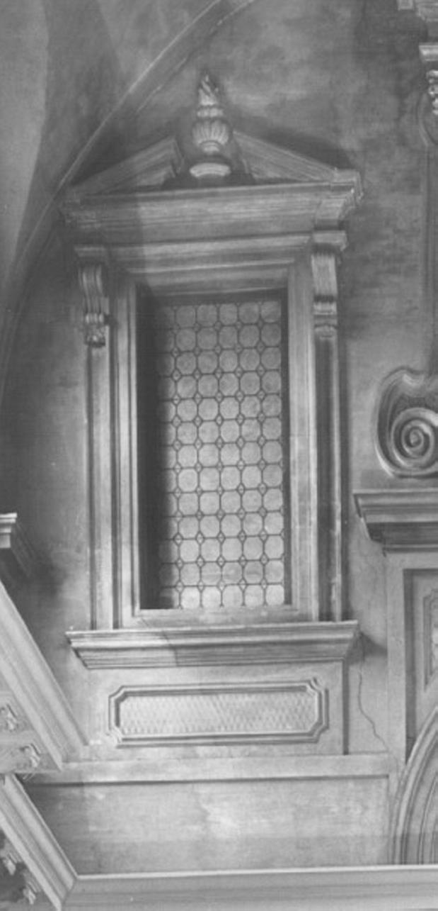 mostra di finestra di Frigimelica Girolamo (sec. XVIII)