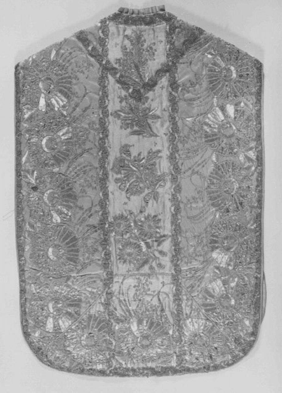 paramento liturgico - ambito veneziano (secc. XVIII/ XIX)