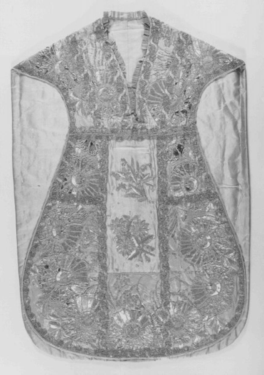 paramento liturgico - ambito veneziano (secc. XVIII/ XIX)