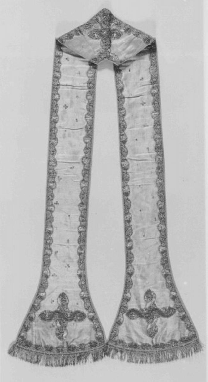 stola - ambito veneziano (secc. XVIII/ XIX)