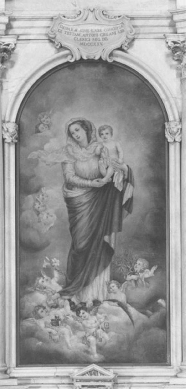 Madonna con Bambino (dipinto) di Ciannella Rosaria (sec. XX)