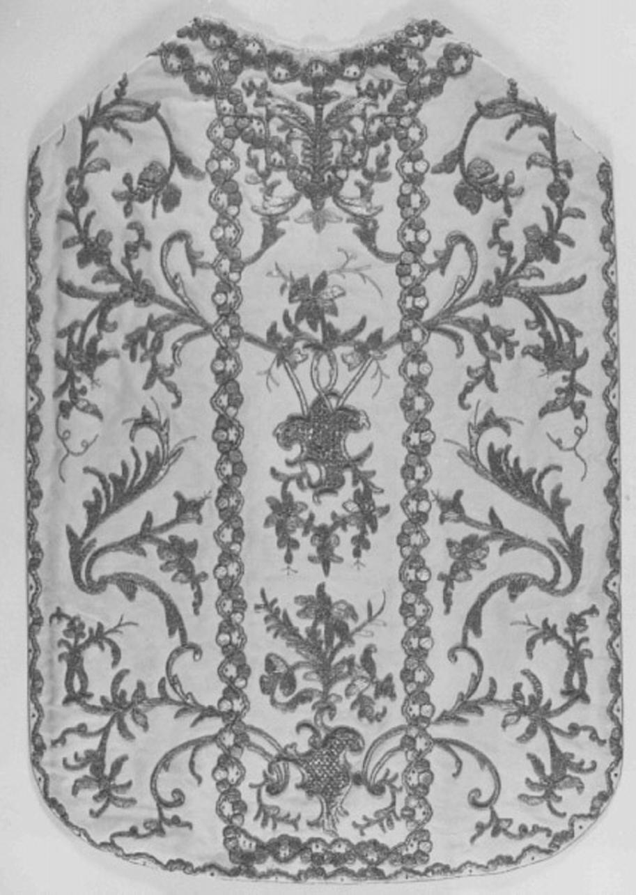 paramento liturgico - ambito veneto (prima metà sec. XVIII)