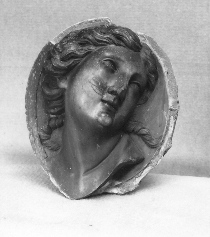 testa di donna (rilievo) - ambito veneto (sec. XIX)