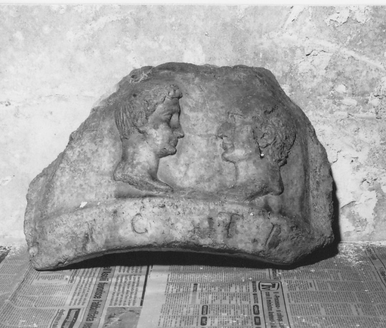 rilievo, frammento - ambito veneto (sec. XVIII)