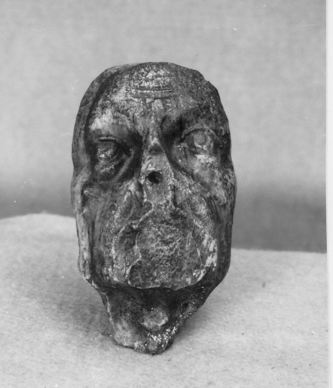 testa d'uomo (?) (scultura) - ambito veneto (sec. XVI)