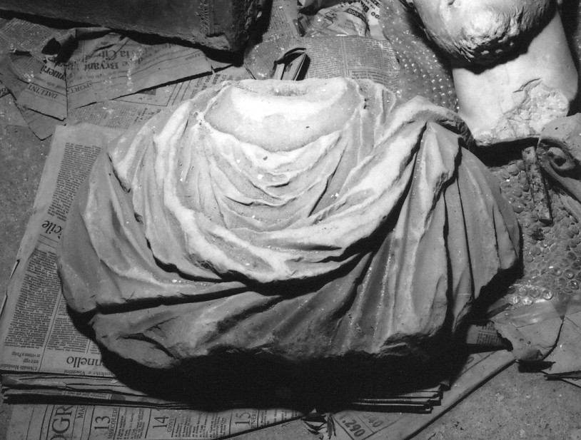 figura maschile (scultura, frammento) - ambito veneto (?) (sec. XVI)