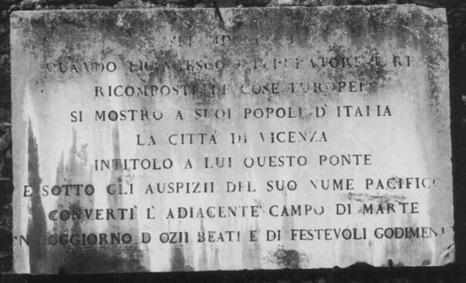 lapide - bottega vicentina (sec. XIX)