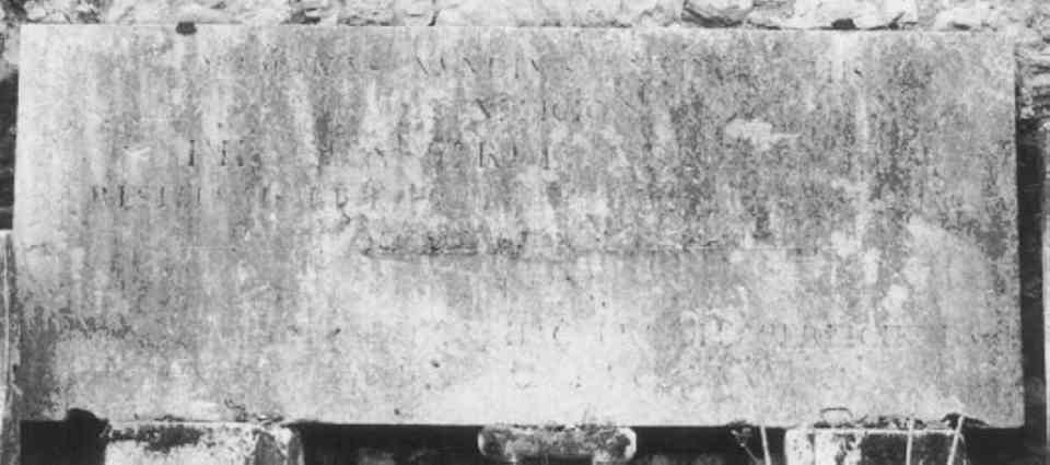 lapide - bottega vicentina (sec. XIX)