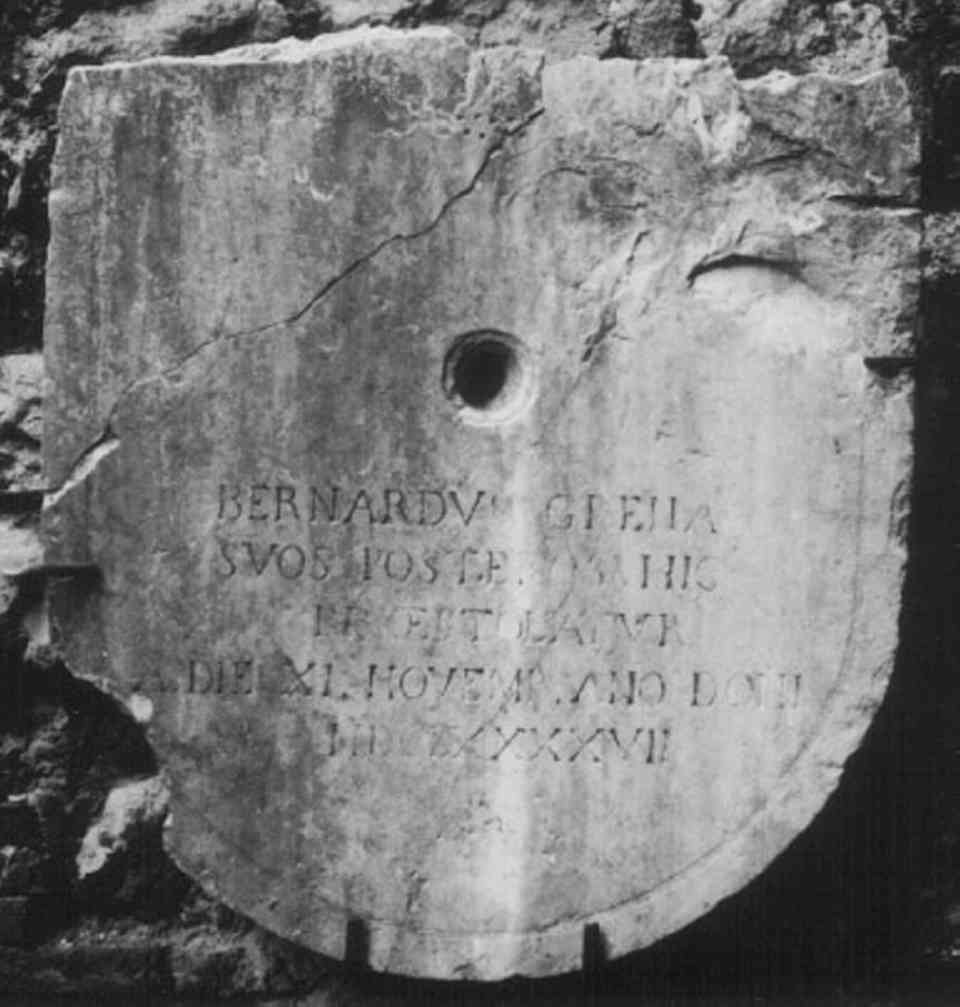 lapide, frammento - bottega vicentina (sec. XVII)