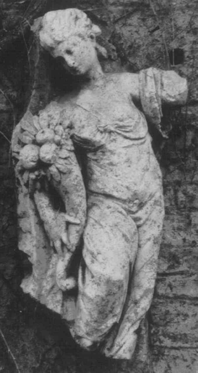 figura allegorica femminile (statua) - bottega veneta (seconda metà sec. XVII)