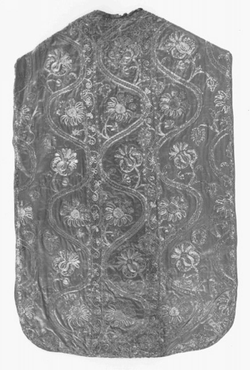 pianeta, elemento d'insieme - ambito veneziano (sec. XVIII)