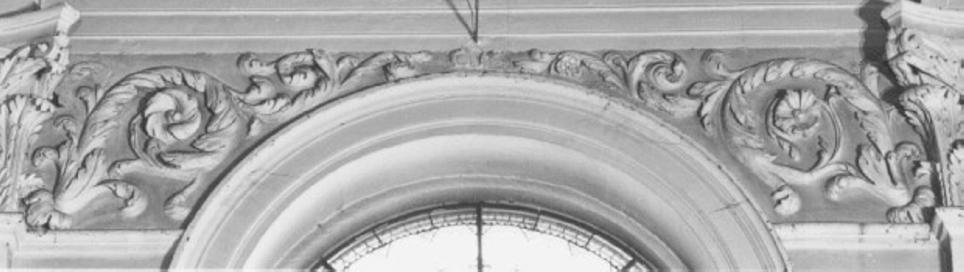 motivi decorativi a girali (decorazione plastica) - ambito veneto (sec. XVII)